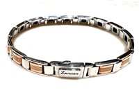 Bracelet Zancan Man Eternity Gold in Silver EXB907R